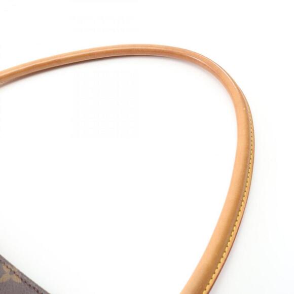 LOUIS VUITTON Brown Monogram Leather Shoulder Bag - Picture 6 of 9